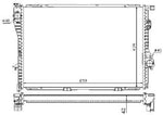 NRF 53721 Radiator, engine cooling