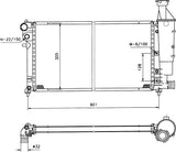 NRF 50421 Radiator, engine cooling