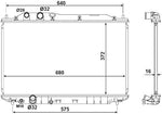 NRF 53534 Radiator, engine cooling