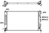 NRF 50563 Radiator, engine cooling