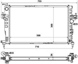 NRF 58282 Radiator, engine cooling