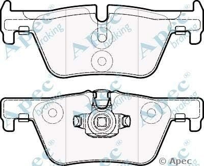 APEC PAD1850 Brake Pad