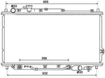 NRF 53033 Radiator, engine cooling