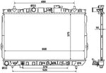 NRF 53356 Radiator, engine cooling