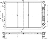 NRF 53443 Radiator, engine cooling