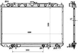 NRF 53693 Radiator, engine cooling