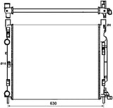 NRF 53002 Radiator, engine cooling