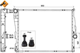 NRF 51582 Radiator, engine cooling