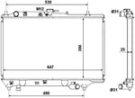 NRF 53310 Radiator, engine cooling