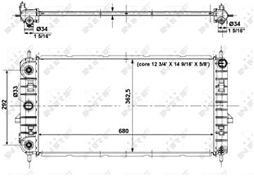 NRF 56014 Engine Cooling