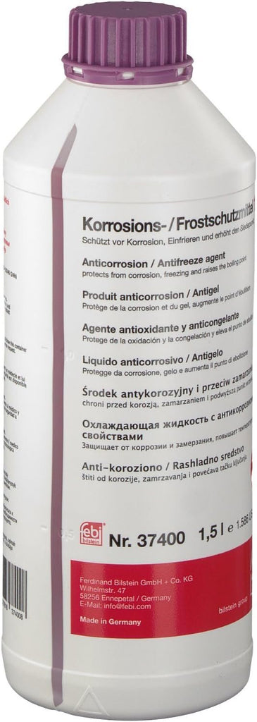 Anticongelante 50% G12 Plus. env 5 Ltrs