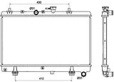 NRF 53121 Radiator, engine cooling