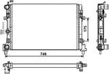 NRF 53024 Radiator, engine cooling