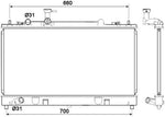 NRF 53412 Radiator, engine cooling