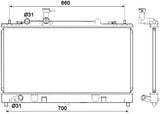 NRF 53412 Radiator, engine cooling