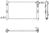 NRF 53593 Radiator, engine cooling