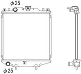 NRF 507643 Radiator, engine cooling