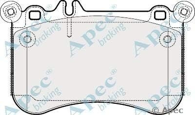 APEC PAD1838 Brake Pad