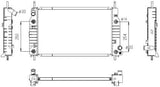 NRF 53748 Radiator, engine cooling