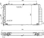 NRF 50527 Radiator, engine cooling