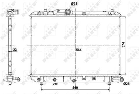 NRF 56101 Engine Cooling