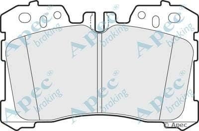 APEC PAD1622 Brake Pad