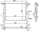 NRF 529513 Radiator, engine cooling