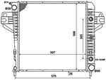 NRF 53961 Radiator, engine cooling