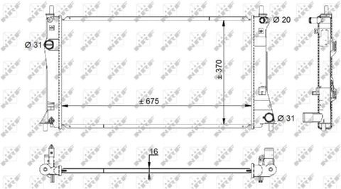 NRF 59205 Coolant Motor