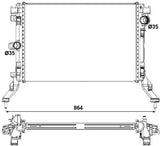 NRF 53026 Radiator, engine cooling