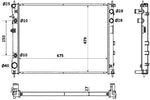 NRF 53887 Radiator, engine cooling