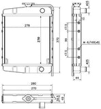 NRF 52293 Radiator, engine cooling