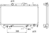 NRF 503968 Radiator, engine cooling