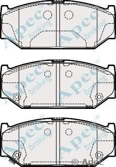 APEC PAD1823 Brake Pad