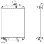 NRF 53413 Radiator, engine cooling