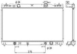 NRF 53587 Radiator, engine cooling