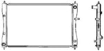 NRF 53463 Radiator, engine cooling