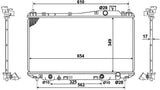 NRF 53570 Radiator, engine cooling