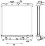 NRF 516355 Radiator, engine cooling