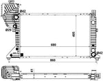 NRF 55348 Radiator, engine cooling