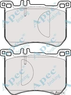 APEC PAD1938 Brake Pad