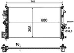 NRF 53773 Radiator, engine cooling