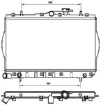 NRF 53262 Radiator, engine cooling