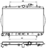 NRF 53262 Radiator, engine cooling