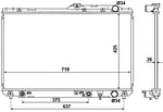 NRF 53962 Radiator, engine cooling