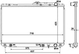 NRF 53962 Radiator, engine cooling