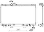 NRF 53586 Radiator, engine cooling