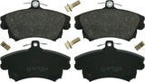 febi bilstein 16214 Brake Pad Set with additional parts, pack of four