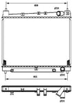 NRF 53211 Radiator, engine cooling