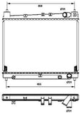 NRF 53211 Radiator, engine cooling